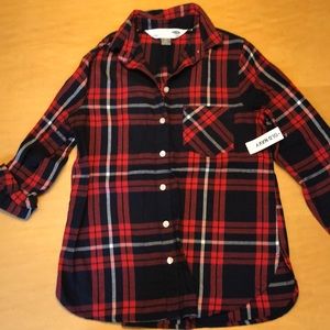 NEW Old Navy flannel shirt